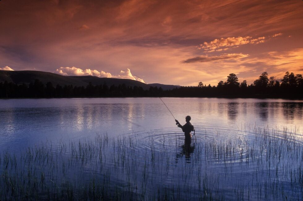 Flaming Fishing Red Canyon Lodge